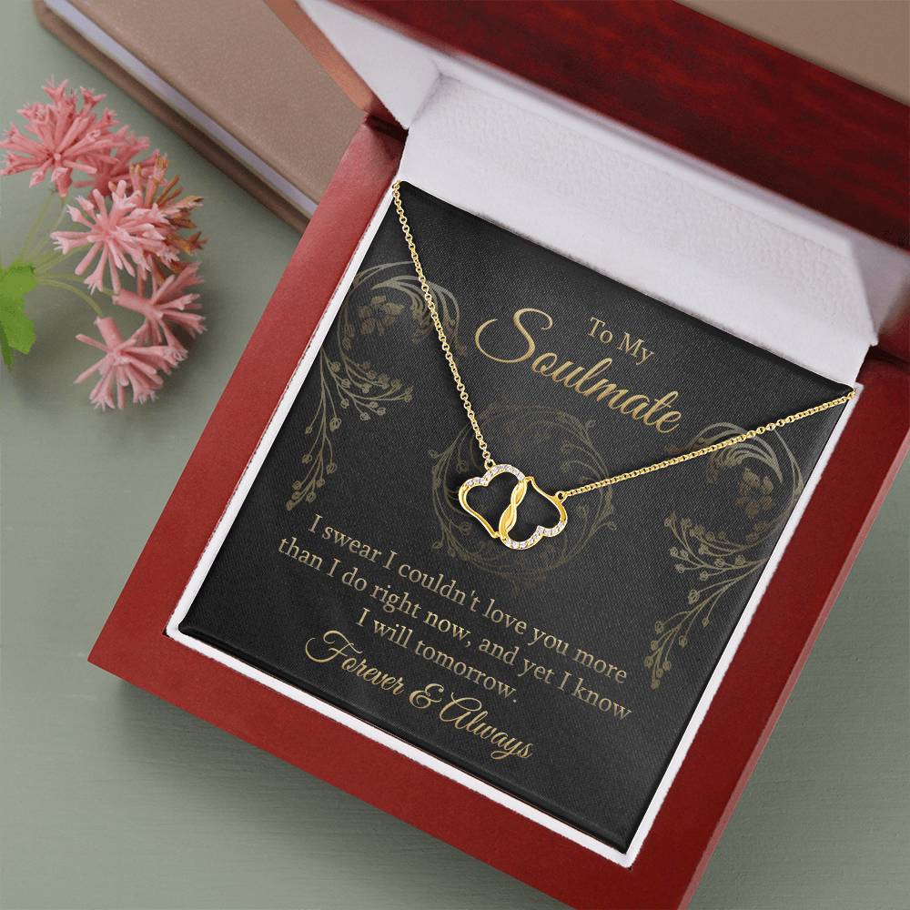 10k Gold  Necklace Hearts That Captures the Essence of Love