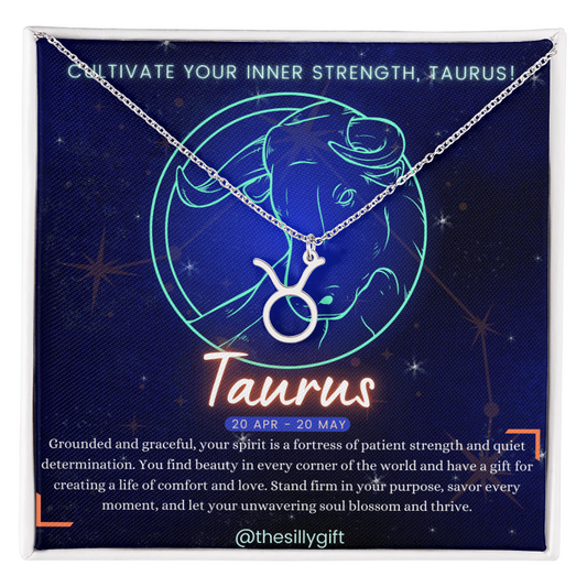 Taurus Power Necklace: Grounded and Gracious!