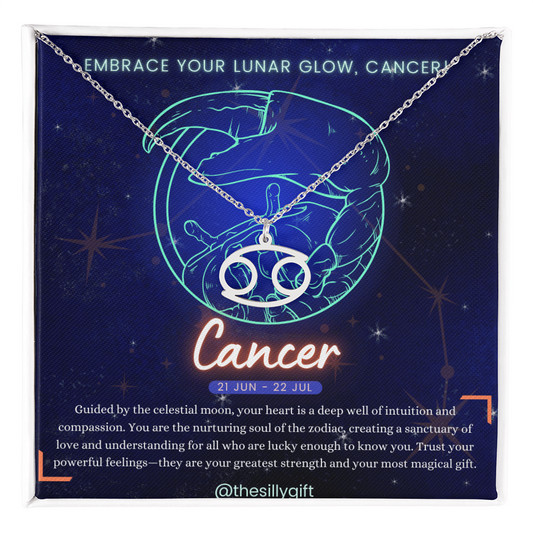 Cancer Power Necklace: Nurture and Protect!
