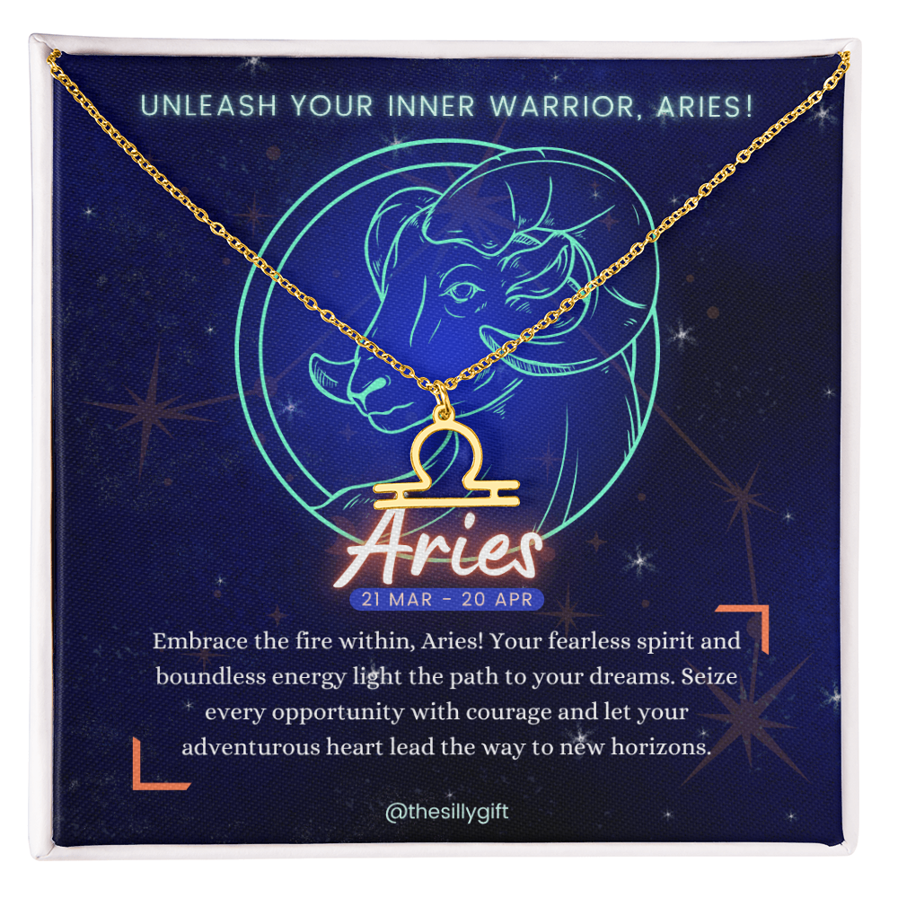 Aries Power Necklace: Ignite Your Spirit!