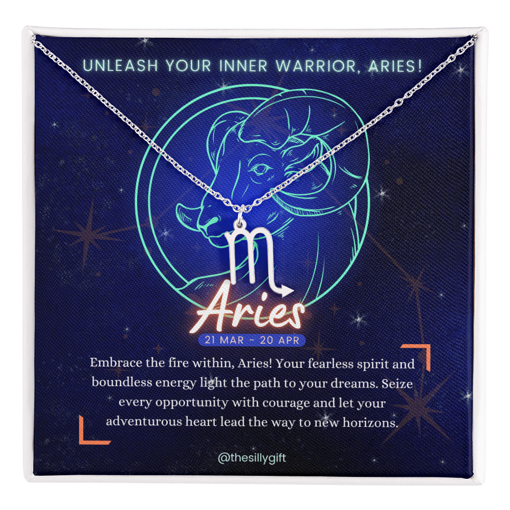 Aries Power Necklace: Ignite Your Spirit!