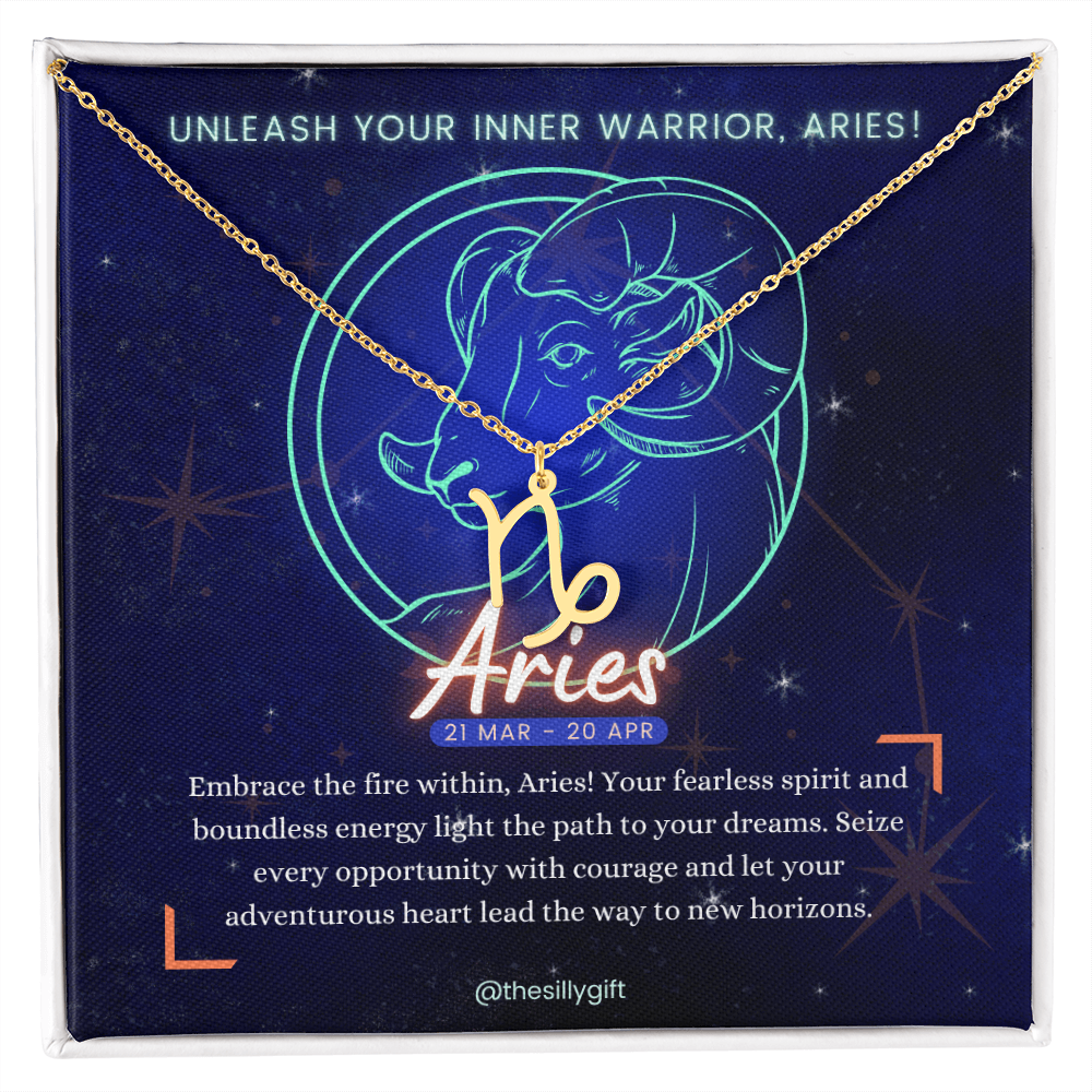 Aries Power Necklace: Ignite Your Spirit!