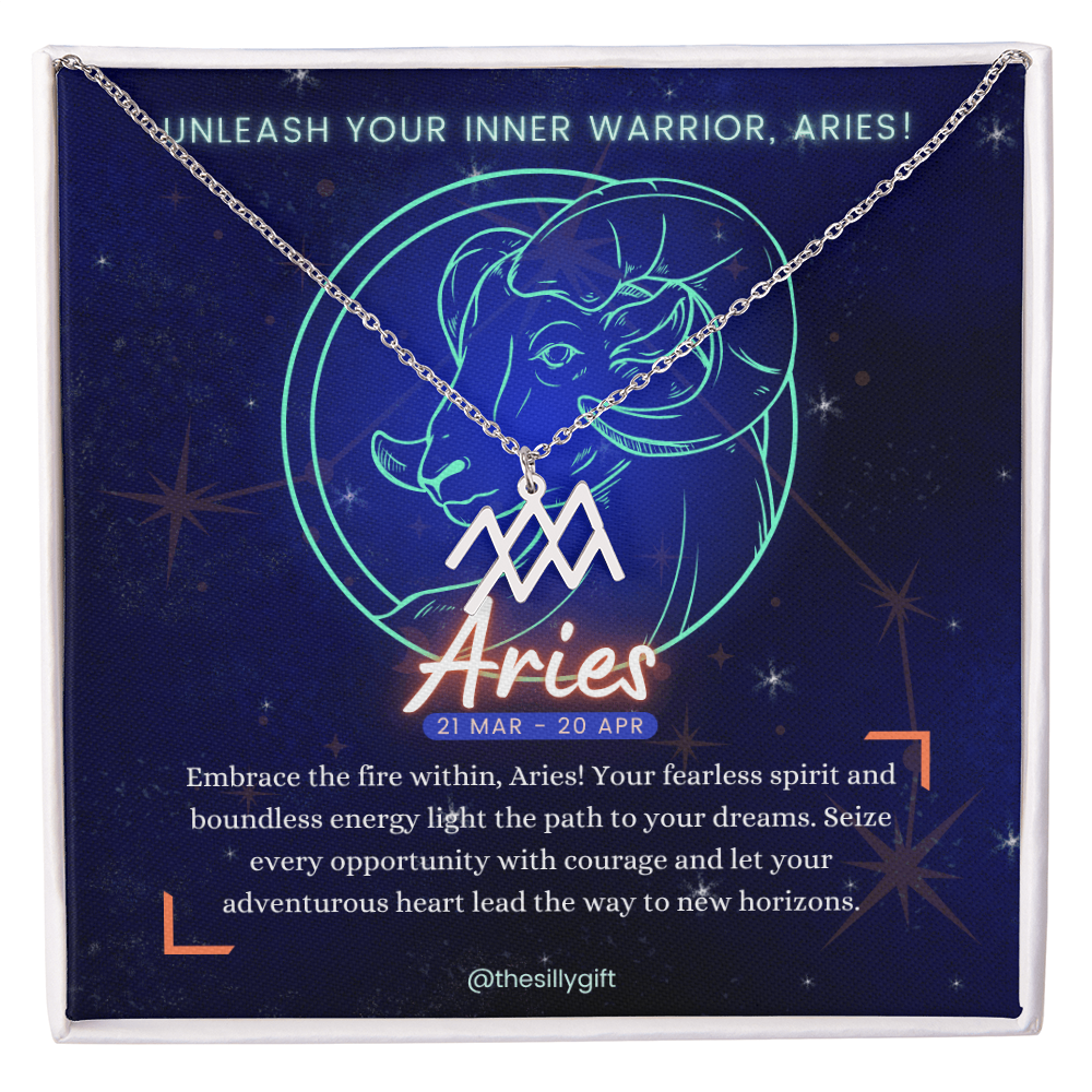 Aries Power Necklace: Ignite Your Spirit!